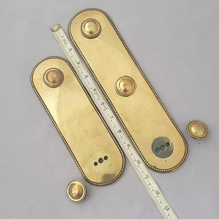Antique Pair 1920s Finger Plates