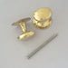 Oval Edwardian Antique Door Knobs