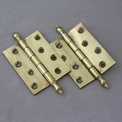 Early 1900s 4'' Brass Hinges