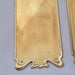 Antique Pair Art Nouveau Finger Plates