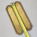 Pair Early 1900s Cast Brass Antique Finger Plates