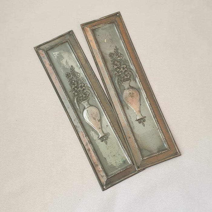 Pair Classical Steel Finger Plates