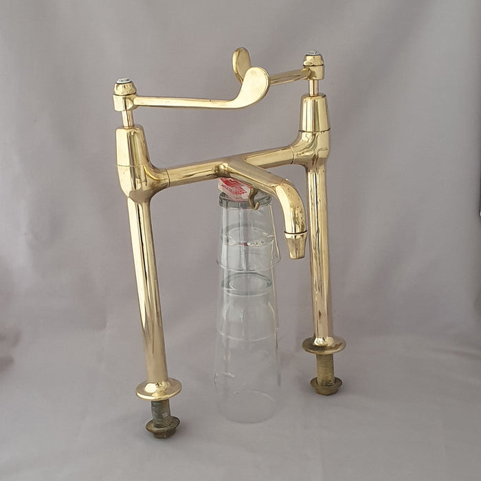 Pair 1920s Dent & Hellyer Mixer Taps