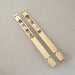 Pair Early 1900s Recessed Bolts