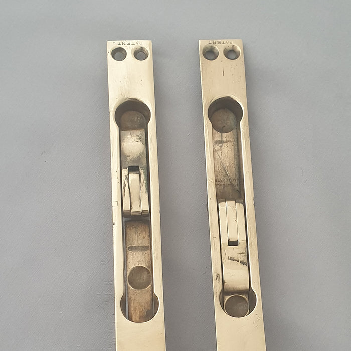 Antique Pair Early 1900s Recessed Bolts