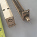Pair Antique Brass Early 1900s Recessed Bolts