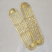 Pair Victorian Pierced Finger Plates