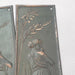 Pair Lady Art Nouveau Finger Plates