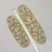 Pair 1920s Pierced Antique Finger Plates