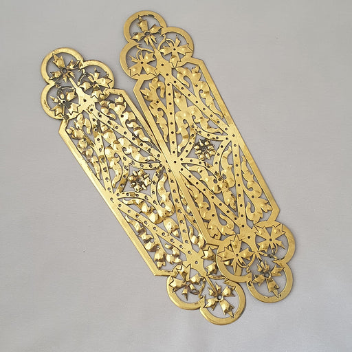 Victorian Pair Pierced Finger Plates