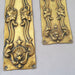 Antique Pair Victorian Rococo Finger Plates