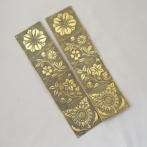 Pair Arts & Crafts Finger Plates