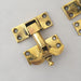 Antique Pair Victorian Gothic Sprung Sash Fasteners
