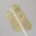 Pair Late Victorian Pierced Antique Finger Plates