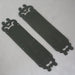Pair Reclaimed Wrought Iron Finger Plates