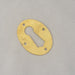 Pressed Brass Escutcheons