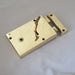 Antique 6'' RH Edwardian Rim Lock