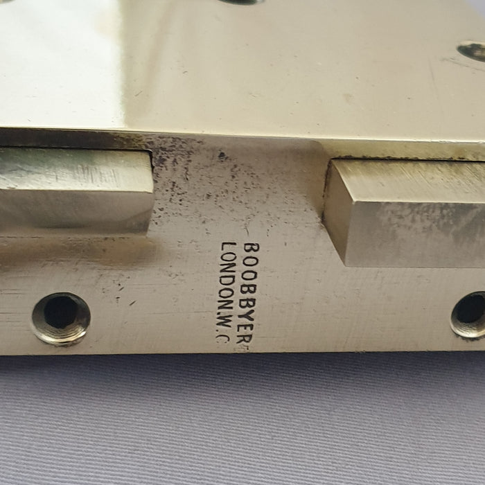 6'' RH Edwardian Antique Rim Lock