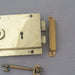Antique RH 1920s Flanged Rim Lock