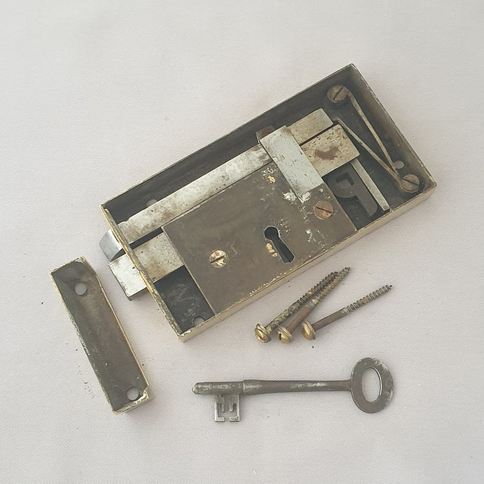 RH 6.5' Georgian Antique Rim Lock