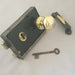 Victorian Antique RH Rim Lock & Knobs