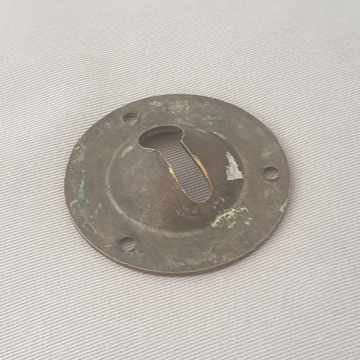 Small Edwardian Antique Recessed Escutcheons
