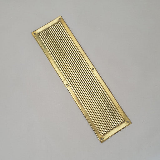 Matched Reeded Finger Plates