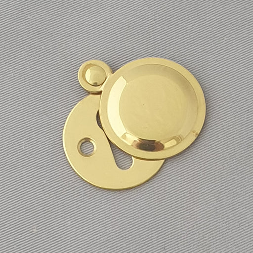 Period Round Brass Escutcheon