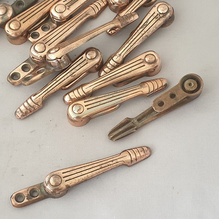 24 1920s Copper Stair Clips