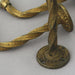 3 Victorian Brass Antique Coat Hooks