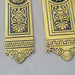 3 Antique Regency Revival Finger Plates