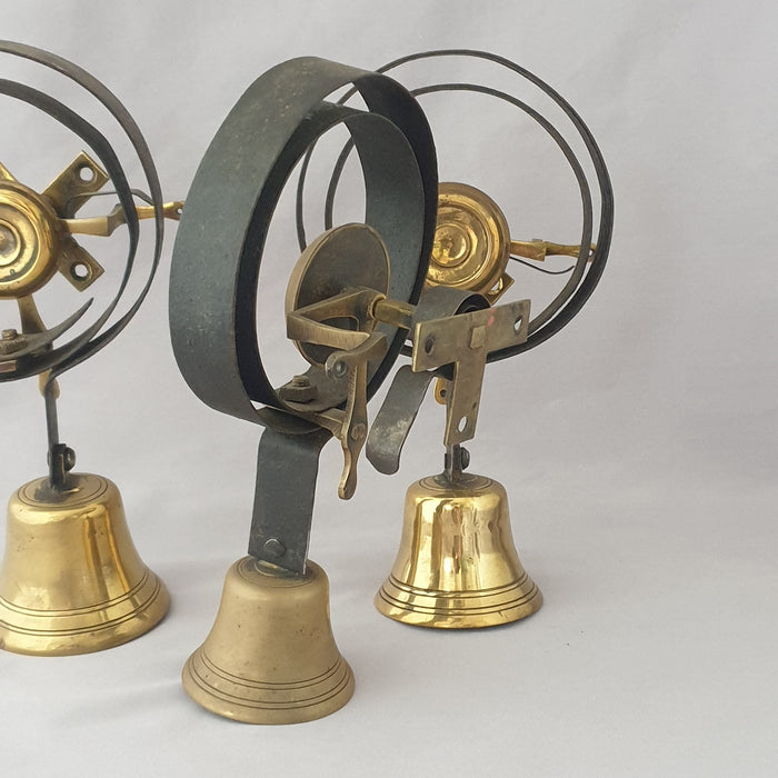 Set 3 Victorian Antique Servants Bells