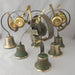 Antique Set 6 Victorian Servants Bells