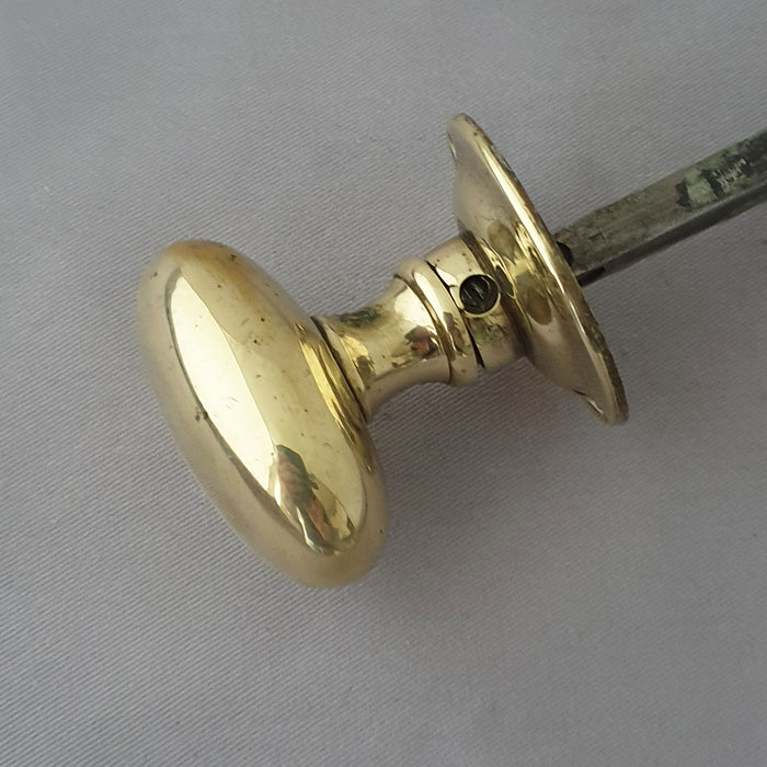 Antique Small Early 1900s Rim Lock Knobs