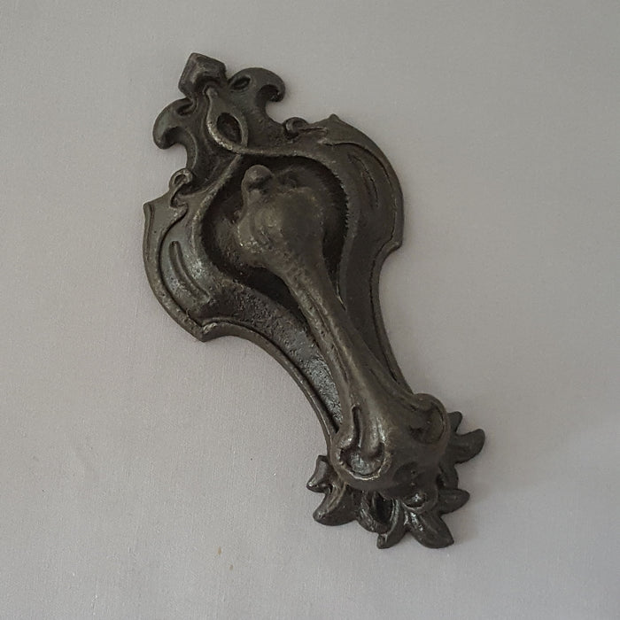Cast Iron 1920s Antique Art Nouveau Knocker