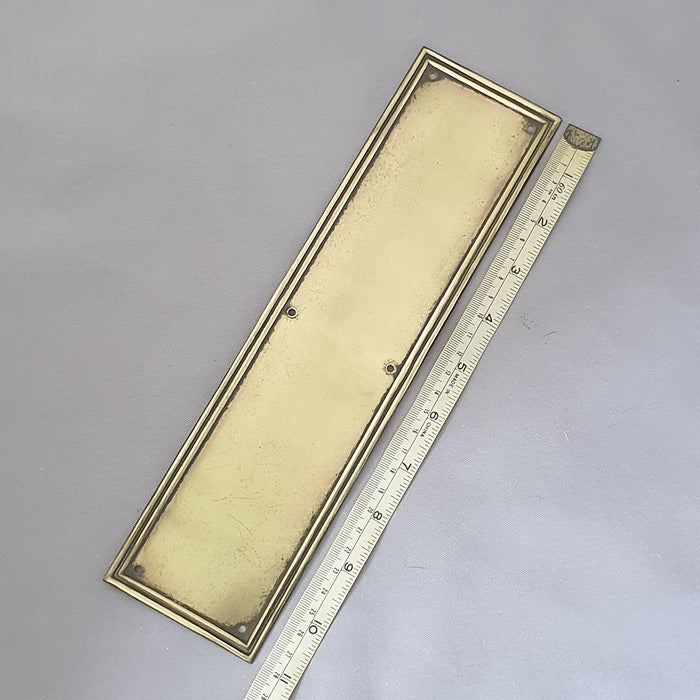Late Victorian Antique Finger Plates