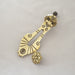 Antique Early 1900s Art Nouveau Brass Door Knocker