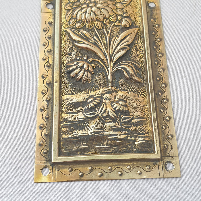 Arts & Crafts Antique Finger Plate