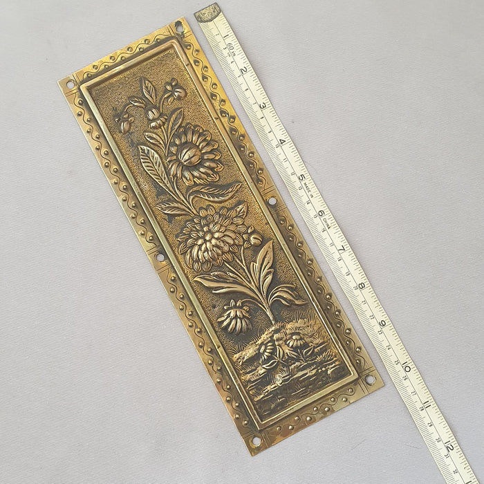 Antique Arts & Crafts Finger Plate