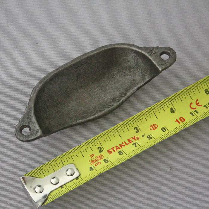 10-Pack Antique Iron Victorian Cup Pull Handles For Drawers & Cabinets