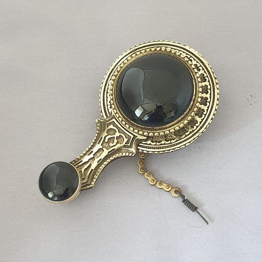 Black Ceramic Victorian Call Lever