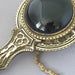Antique Black Ceramic Victorian Call Lever