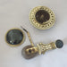 Black Ceramic Victorian Servants Call Lever