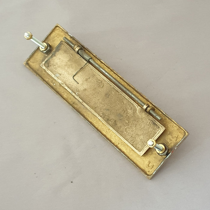 Brass Antique Mid 1900s Letterbox