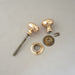 WT&S Antique Edwardian Rim Lock Handles