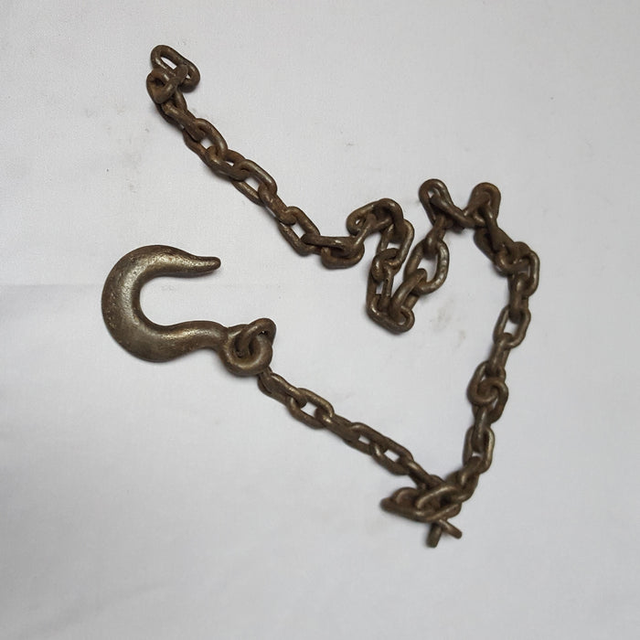 Antique Hook & Long Chain