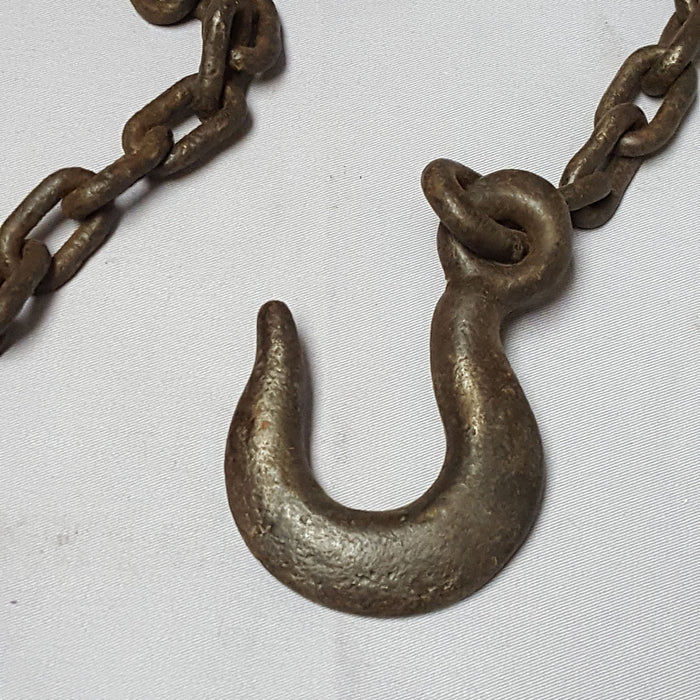 Antique 1800s Hook & Long Chain