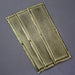 3 Victorian Reeded Finger Plates