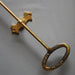 brass winchester mechanical door pull
