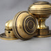 Brass large bloxwich period knobs